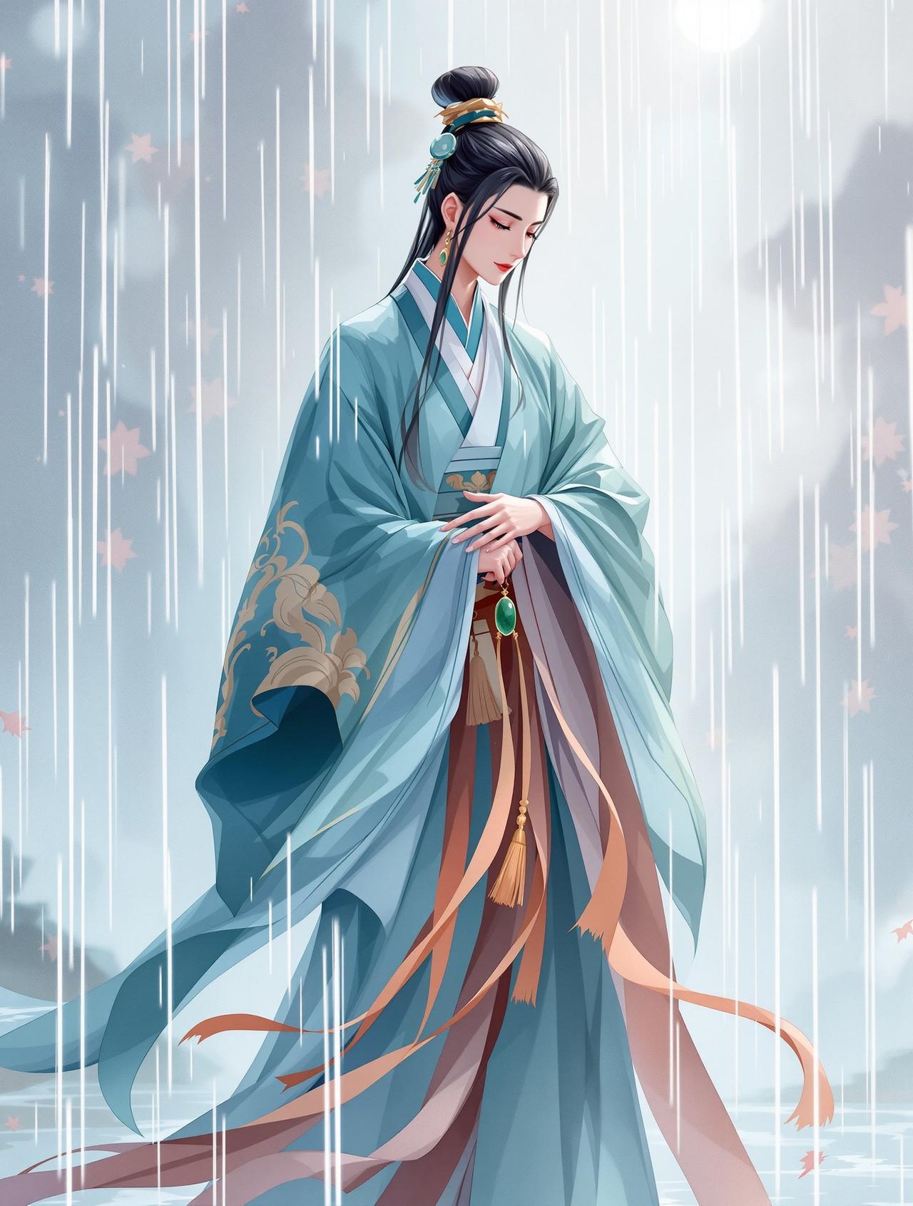 青衫烟雨录 - 爱动漫 爱动漫 - 青衫烟雨录,一袭青衫,半城烟雨,红尘万丈不及你回眸一瞬